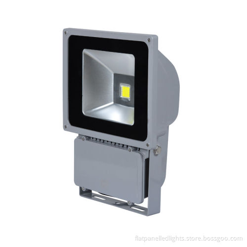 70 Watt Bridgelux Outdoor Led Floodlight , Ip65 Rgb Outside Led Flood Lighting